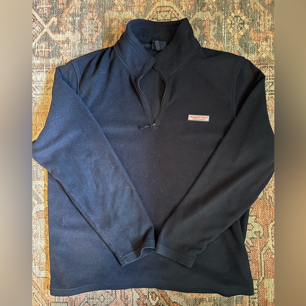Vineyard Vines Microfleece Quarter Zip Pullover